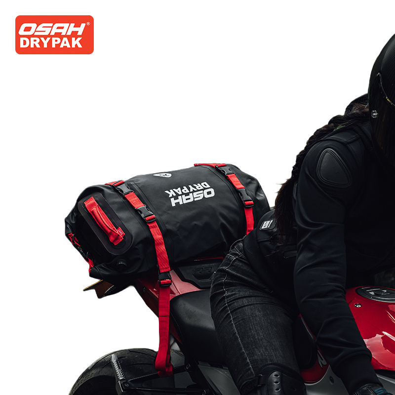 Motorcycle Gear Wardrobe - OSAH 25L Motorcycle Bag Rear Seat