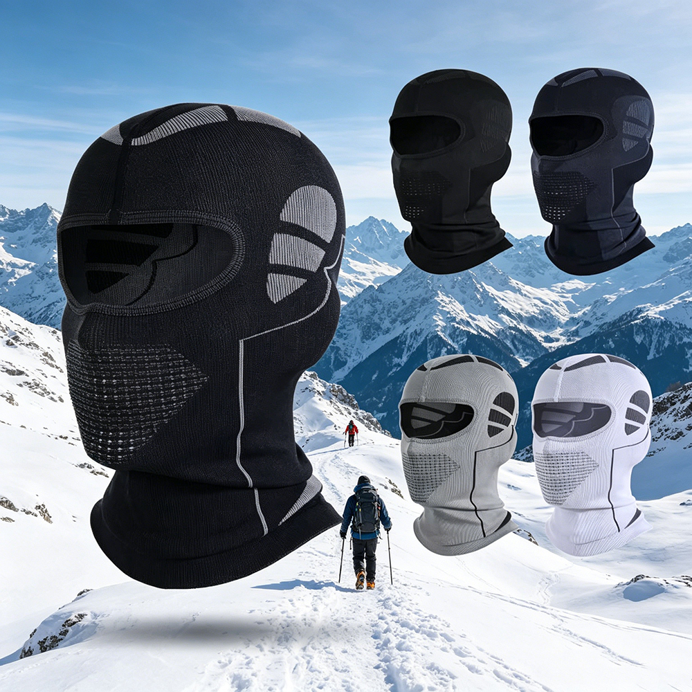 Neck Warmer Balaclava - Men Women Cold-Proof Thermal Scarf Winter