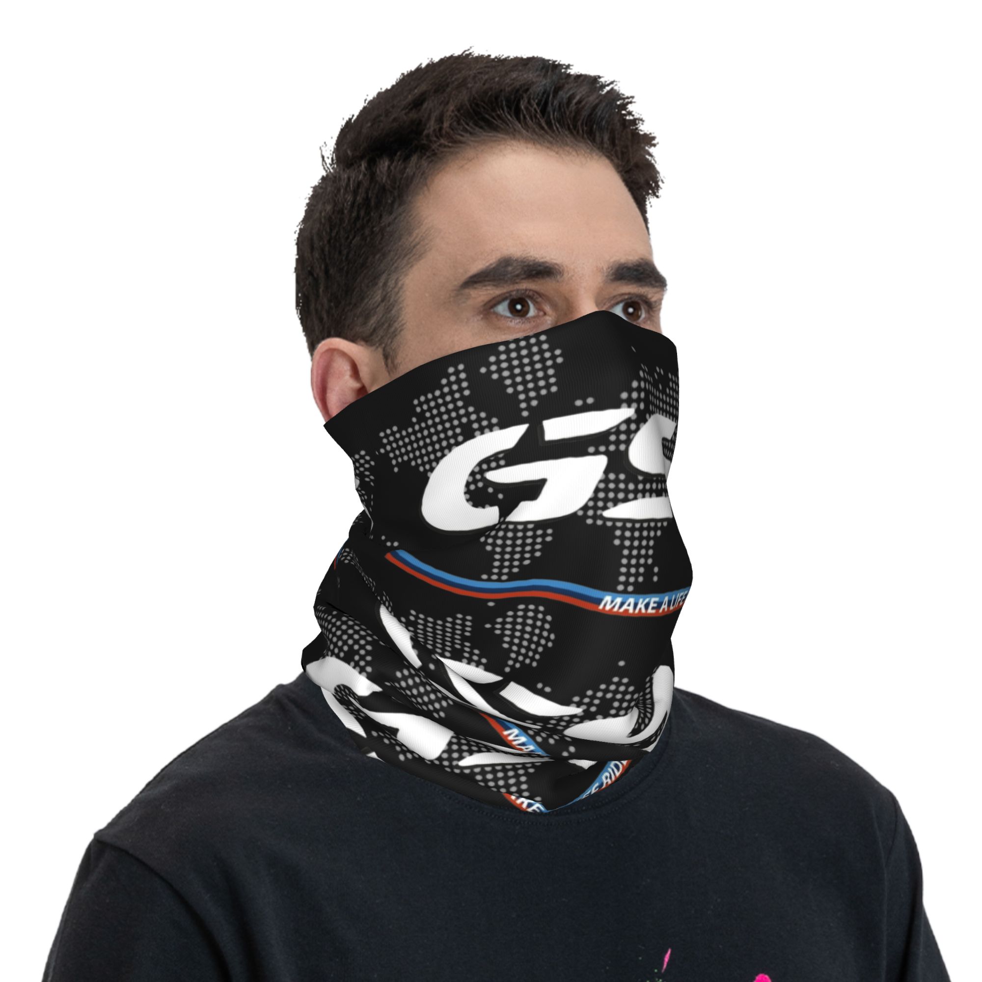 Neck Warmer Balaclava - GS World Map Balaclava Hiking Camping