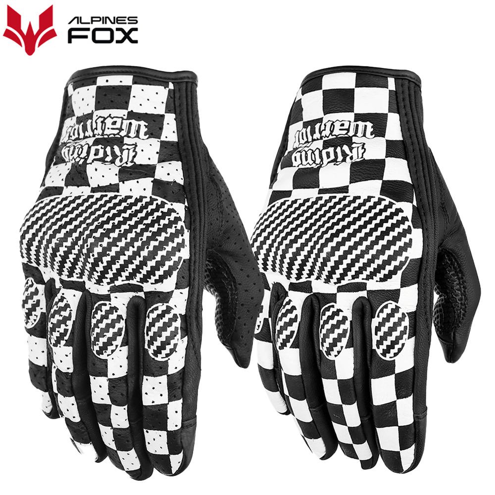 Vintage Motorcycle Gloves Genu - đánh giá và giá Motorcycle Gear Fox