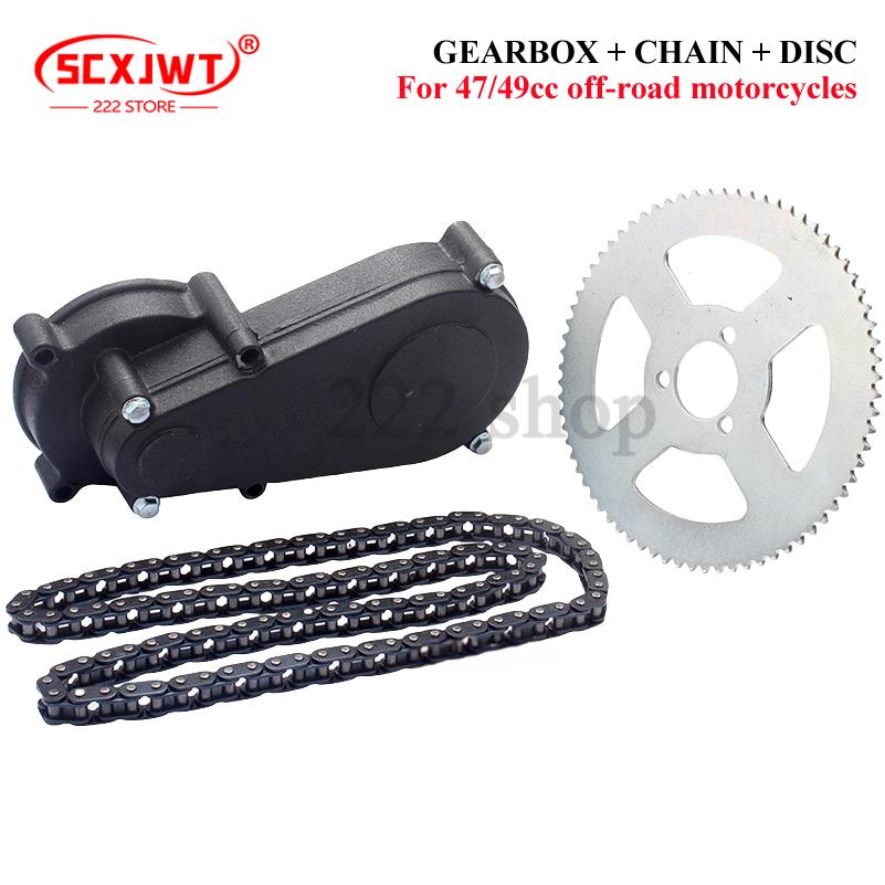 49CC mini motorcycle accessori - đánh giá và giá Gearbox Motorcycle