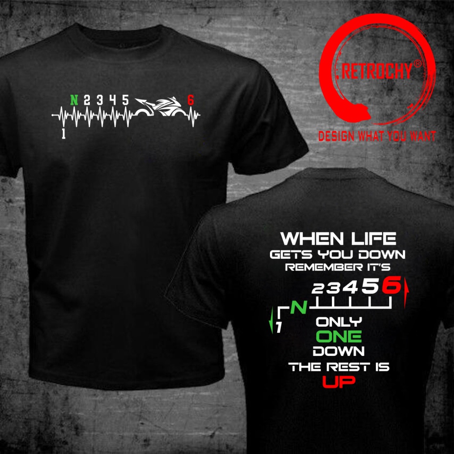 Funny Design 1N23456 Heartbeat - đánh giá và giá Motorcycle Gear Up Down