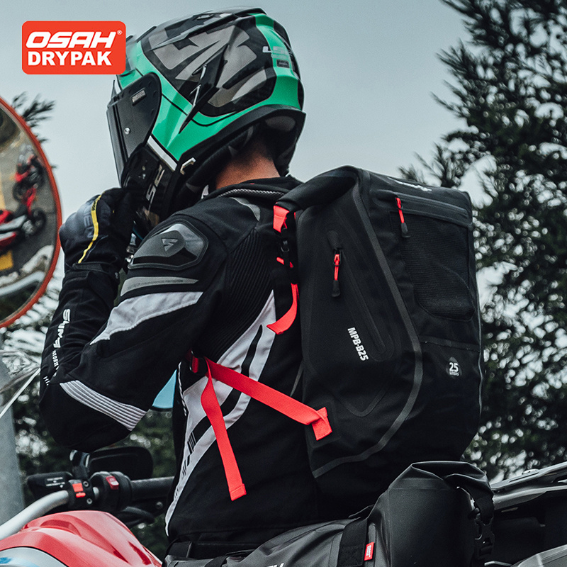OSAH Grey Motorcycle Bag 25L L - đánh giá và giá Motorcycle Gear Wardrobe