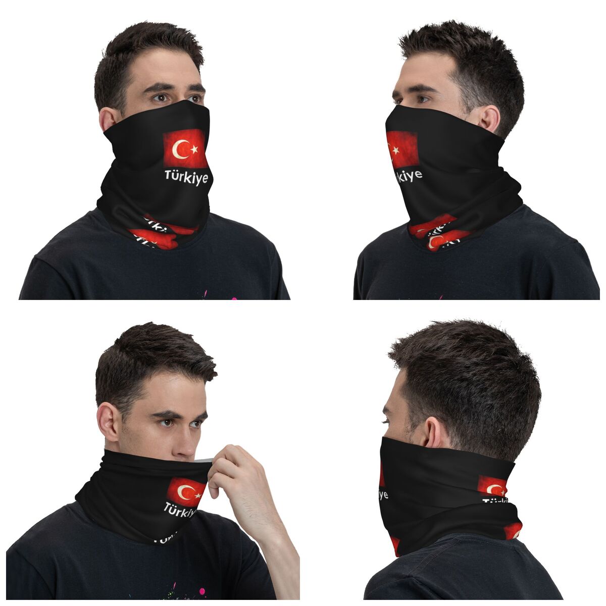 Turkiye Turkey Flag Gift Desig - đánh giá và giá Neck Warmer Balaclava