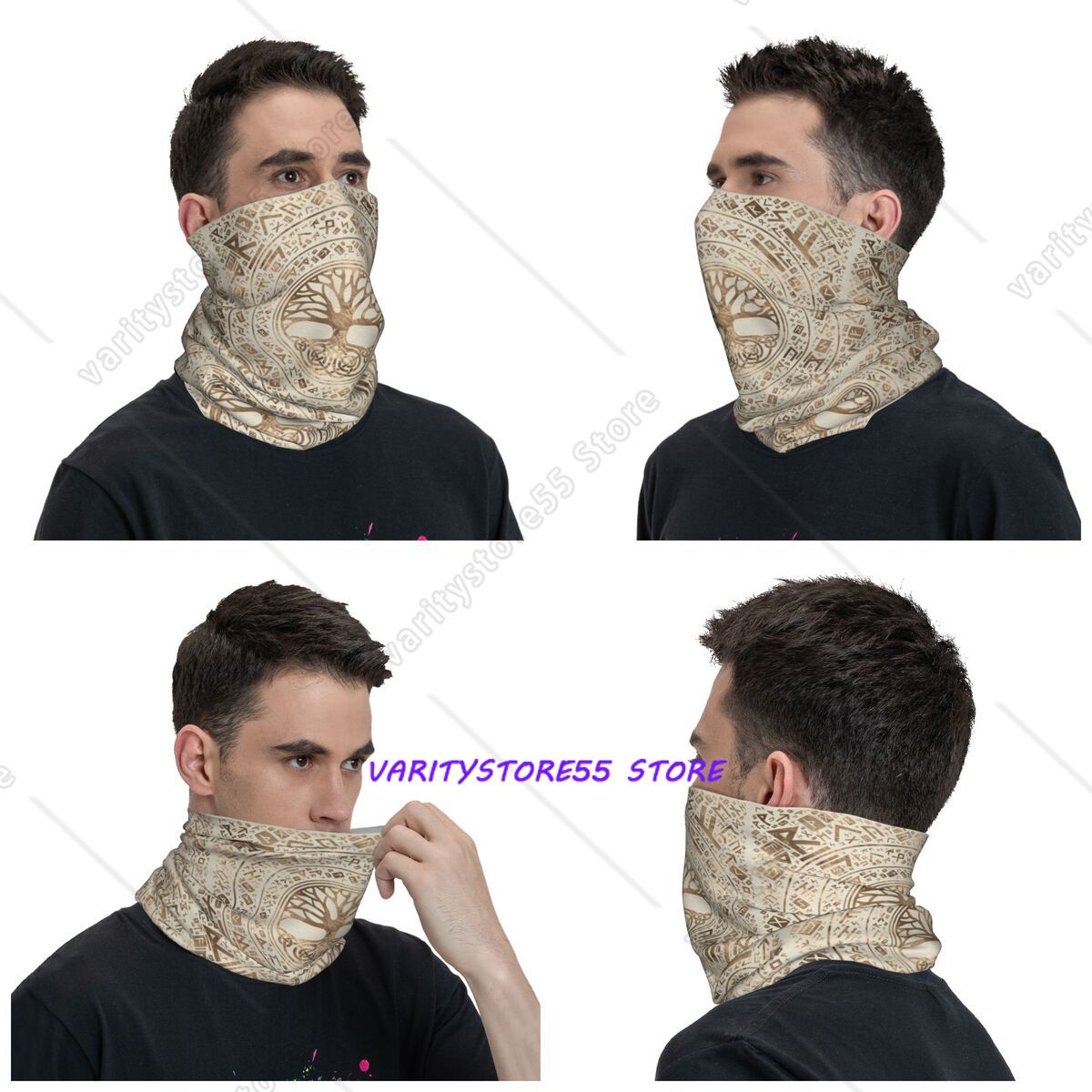 Custom Tree Of Life Viking Ygg - đánh giá và giá Neck Warmer Balaclava
