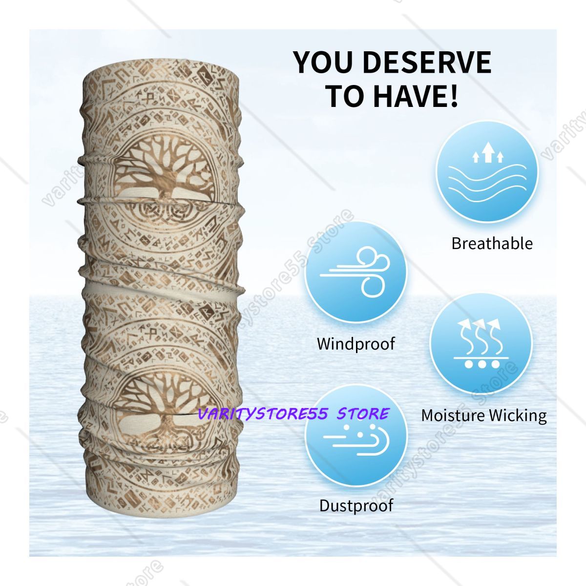 Custom Tree Of Life Viking Ygg - đánh giá và giá Neck Warmer Balaclava