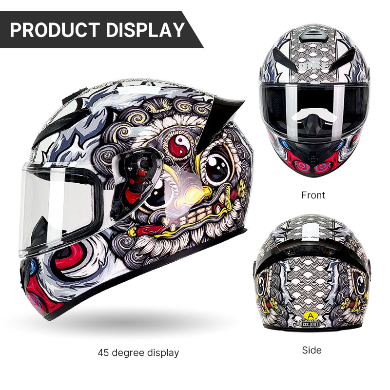 Nine-Tailed Fox Full Face Moto - đánh giá và giá Motorcycle Gear Fox