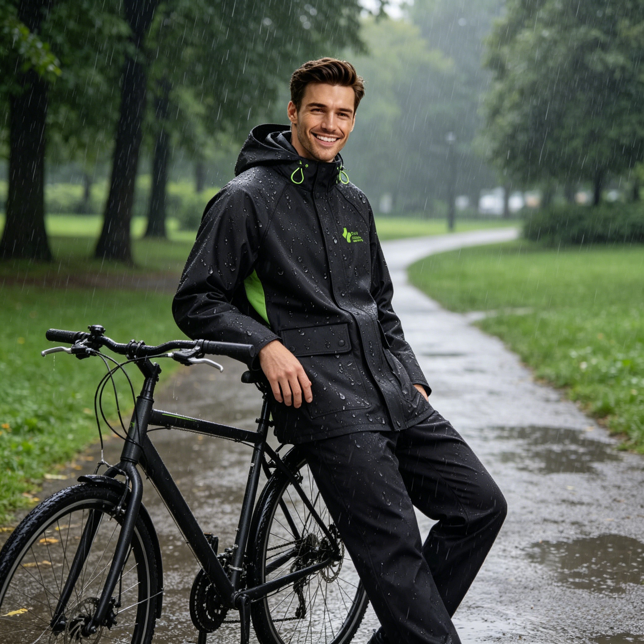 All Weather Waterproof Rain Ge - đánh giá và giá Motorcycle Gear Outfit