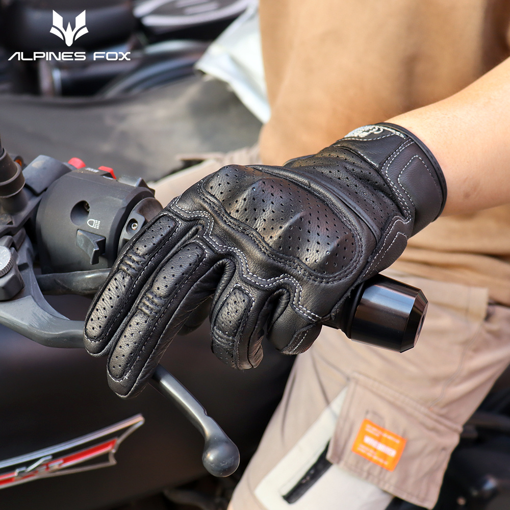 Vintage Motorcycle Gloves Genu - đánh giá và giá Motorcycle Gear Fox