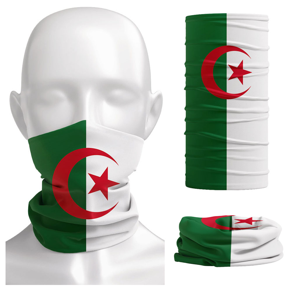Algeria Flag Printed Bandana H - đánh giá và giá Neck Warmer Balaclava