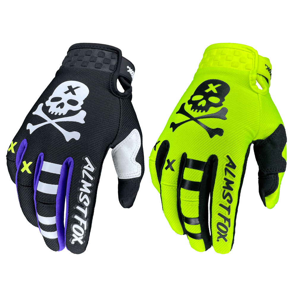 Almst Fox Skull Motorcycle Glo - đánh giá và giá Motorcycle Gear Fox