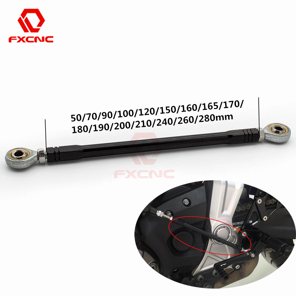 Black 40 70 90 100 120 150 160 - đánh giá và giá Motorcycle Gear Linkage Rod