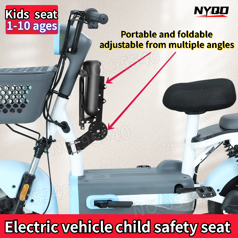 Electric car child seat front  - đánh giá và giá Motorcycle Gear For Kids